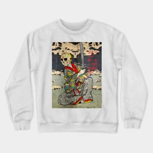 enter new life in japan ukiyo e Crewneck Sweatshirt